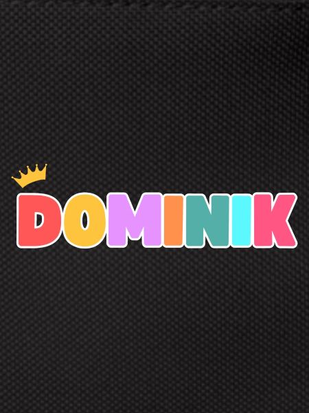 Dominik! Customizable