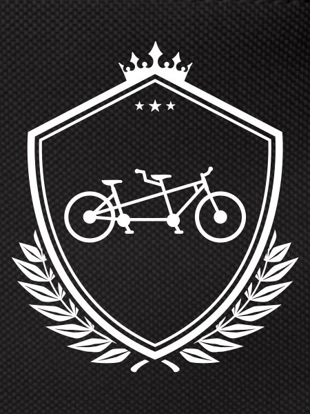 Bicycle tandem sign