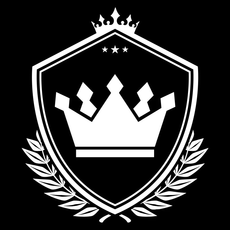 Krone Symbol Schild