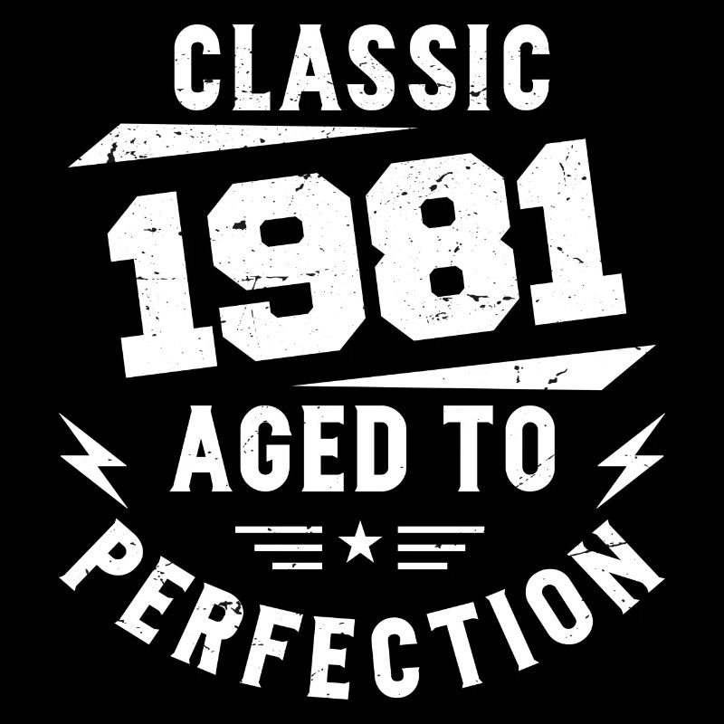 1981 Classic 1981 Birthday Gift 1981 Vintage