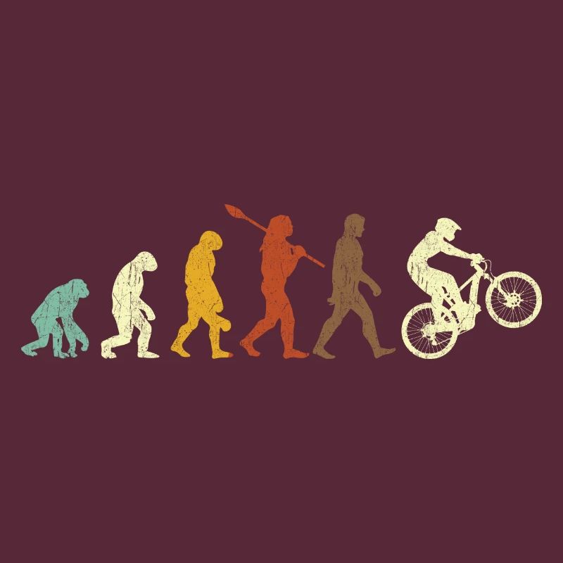 Mountain Bike Evolution Vintage Evolution Bicycle