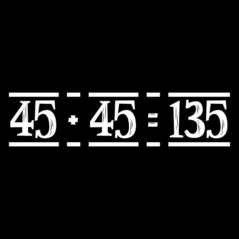 45 + 45 = 135 35