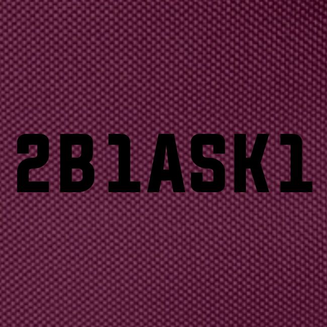 2B1ASK1 (to be one ask one), schwarz
