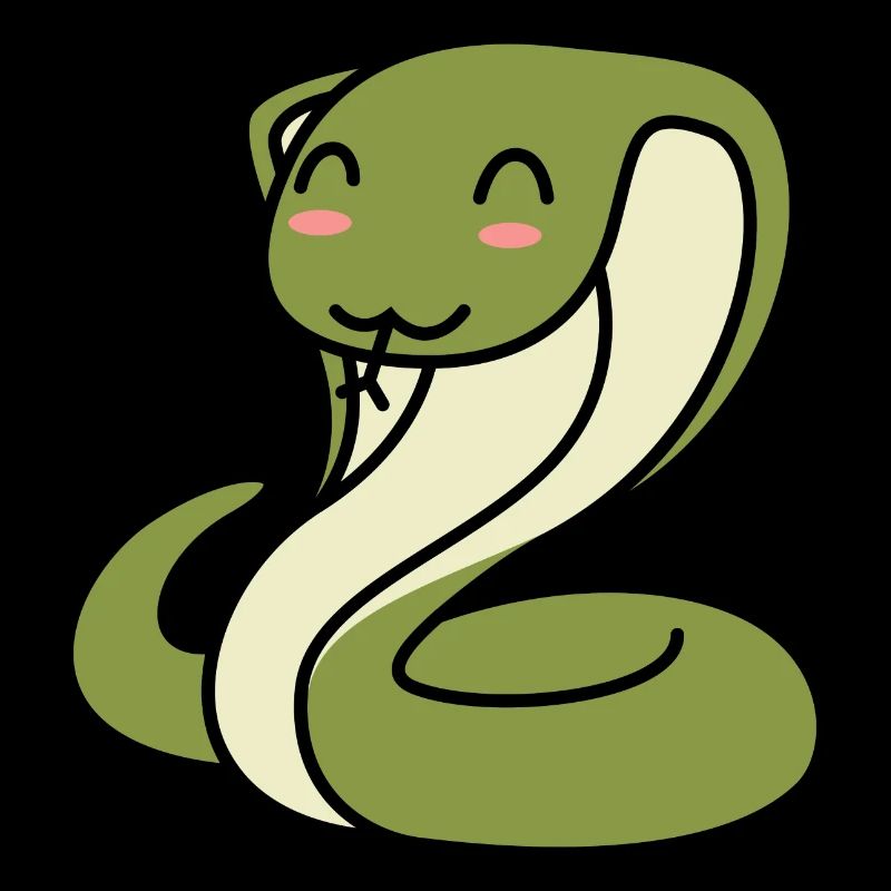 Snake Cobra Comic Animal