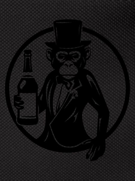 Drunk Monkey Drinking Drunk