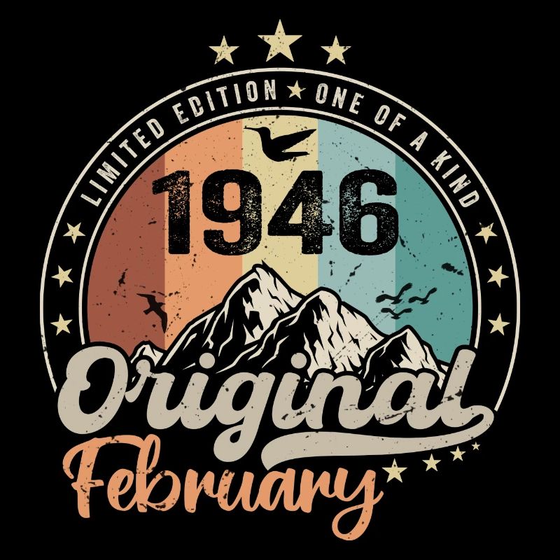 Legends born in February 1946 Gift 78 years