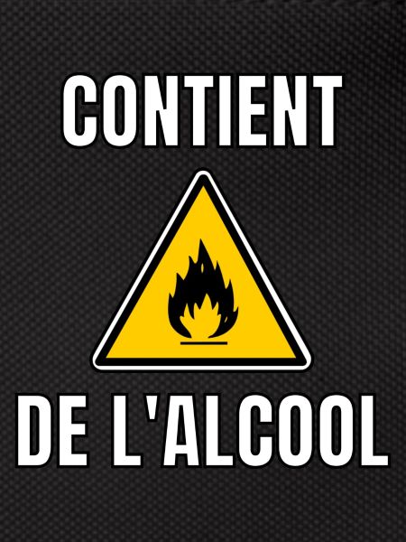 contient de l'alcool