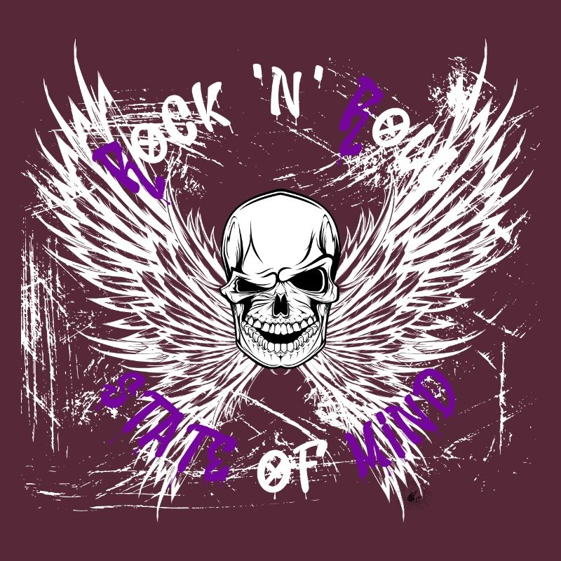 Rock n Roll state of mind helles Design