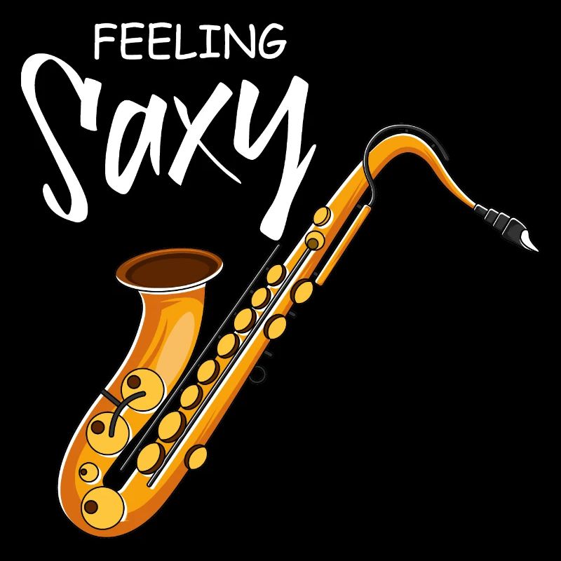Saxy fühlen Musiker Gift