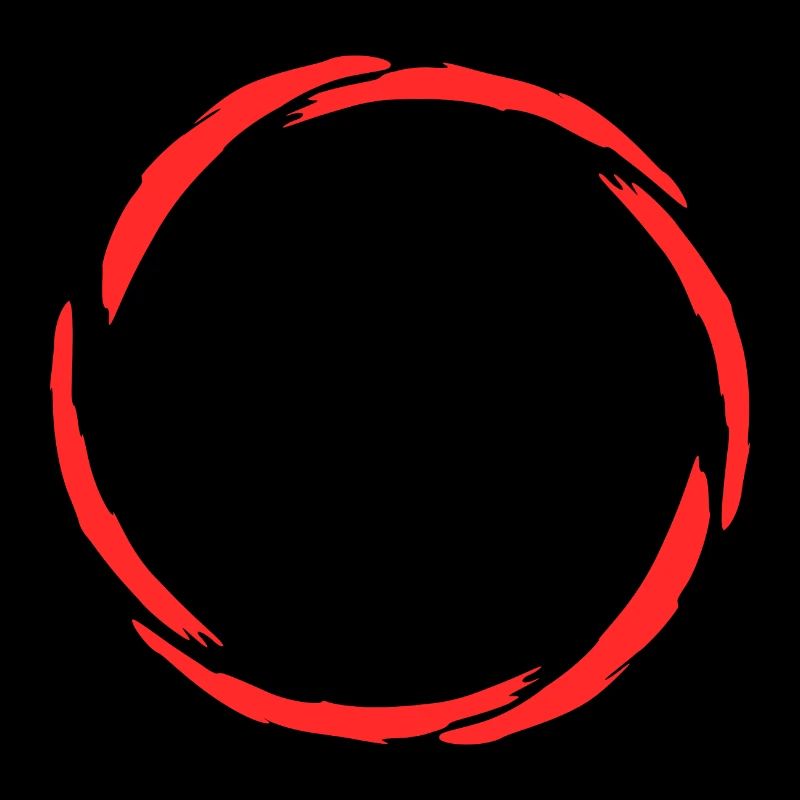 Circle symbol new variant Red