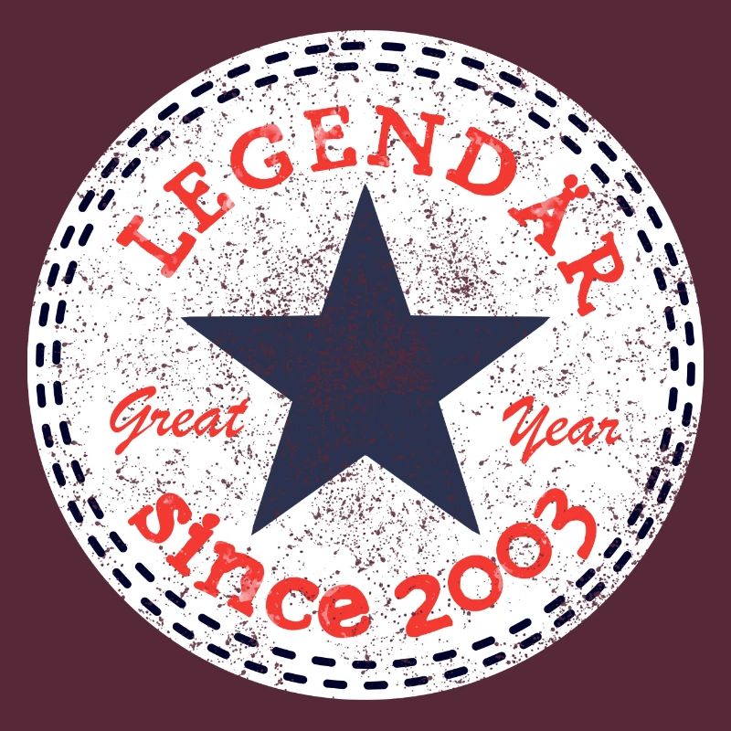 18. Geburtstag Geschenk Mädchen Junge since 2003