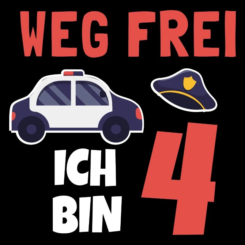 Kindergeburtstag Polizist 4 Jahre Kinder Polizei