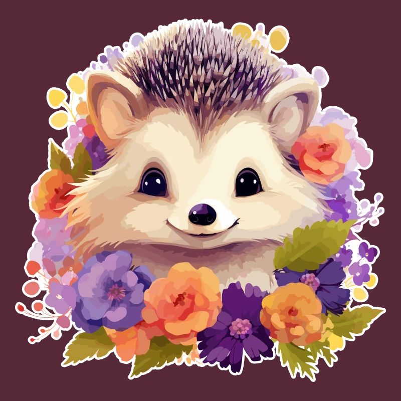 Hérisson mignon