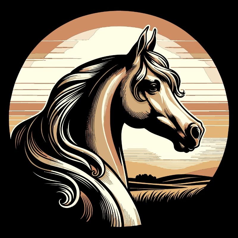 Arabische Pferdekunst