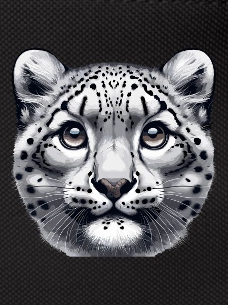 Schneeleopard Leopard Weißer Leopard
