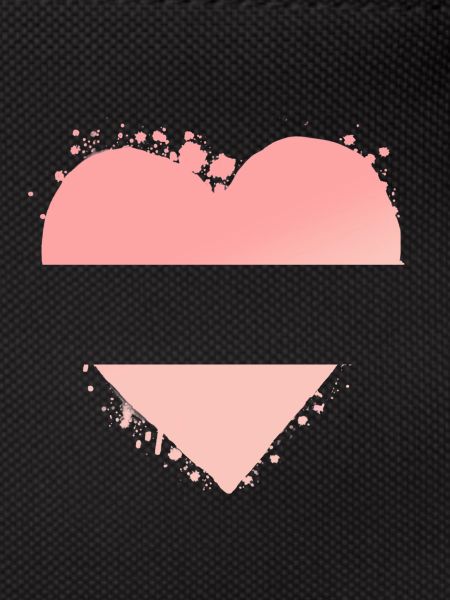 Personalizable Heart Pink
