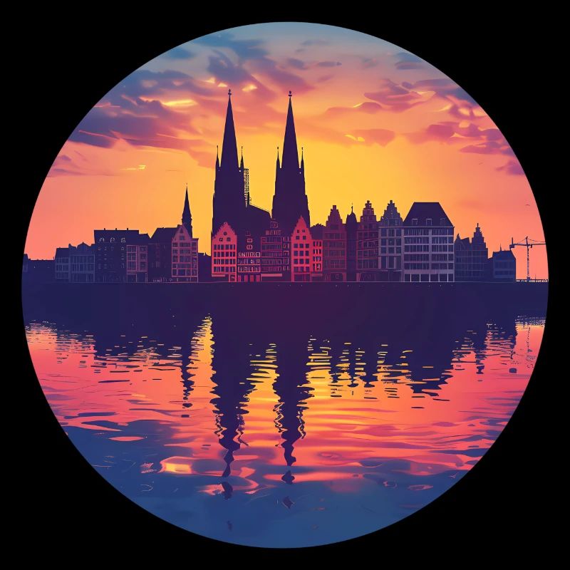 Lübeck Skyline