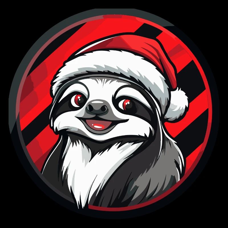 Faultier Weihnachten Tier
