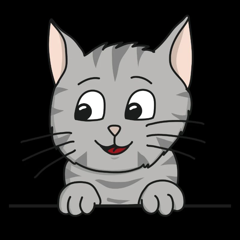 Katze Tiger Comic