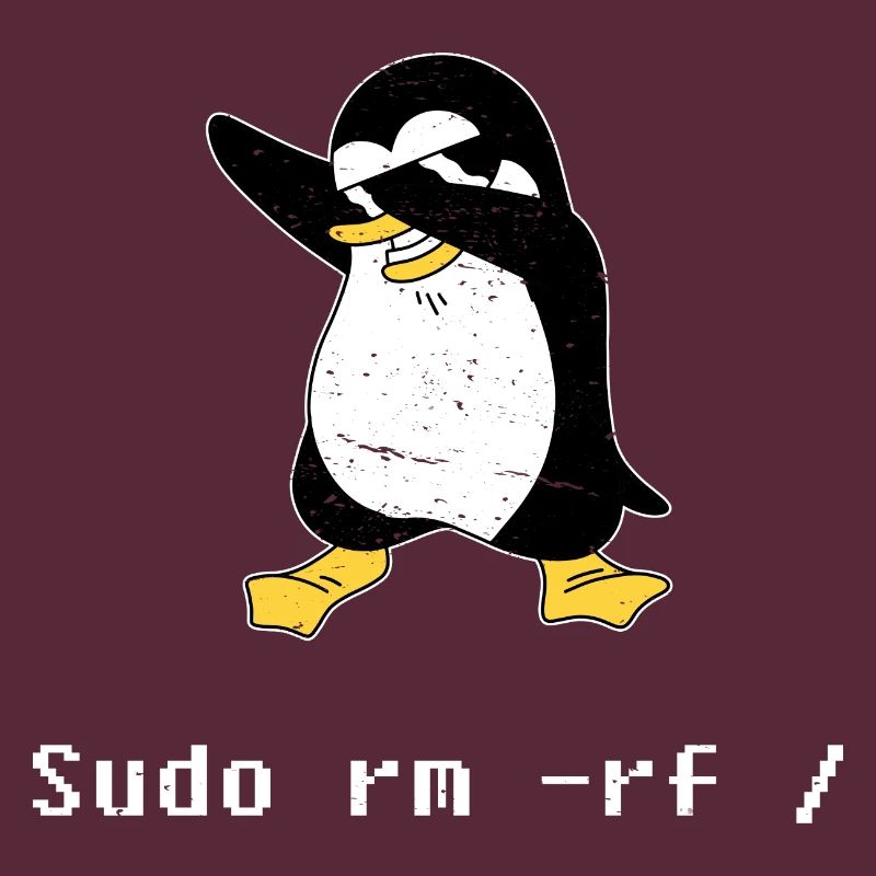 Sudo rm RF Admin Sysadmin Cadeau Java Linux