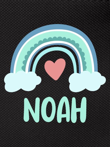 Noah Name Rainbow Baby