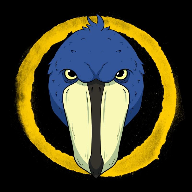 Shoebill Bird Ornithologist Forest I Gift