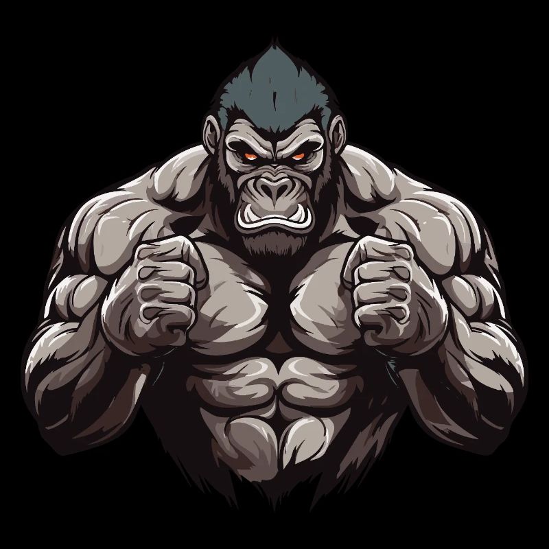 Muscles de gorille