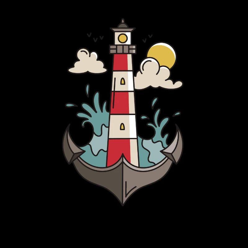 Warnemünde an der Ostsee mit Leuchtturm Souvenir