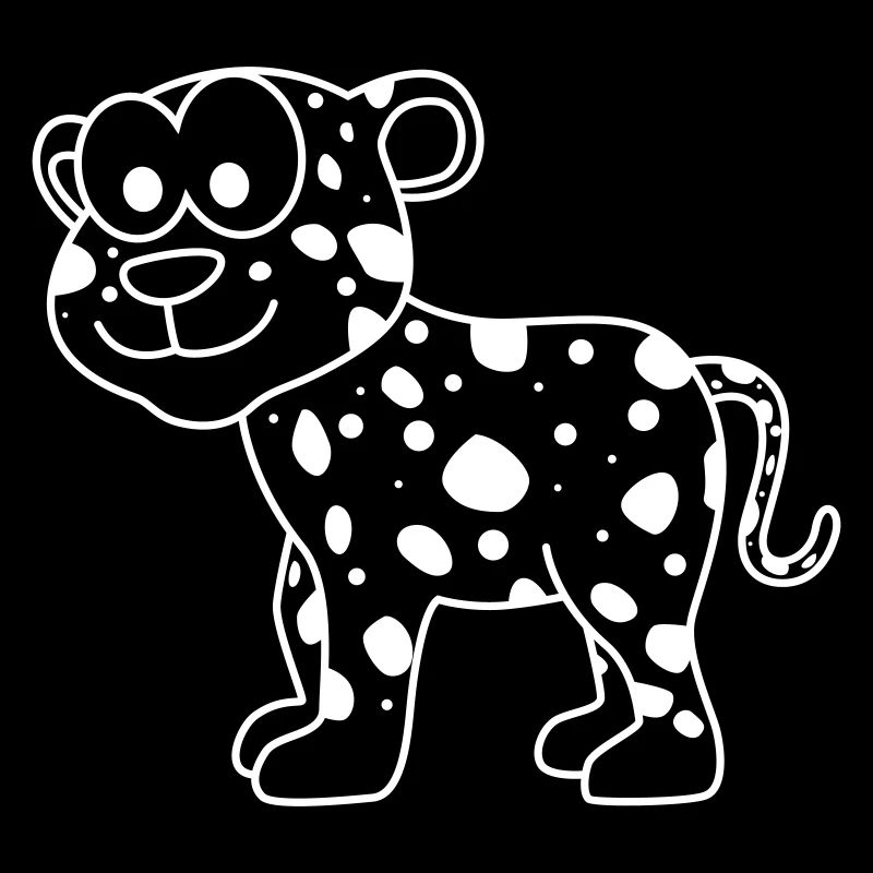 Léopard Comic Animal
