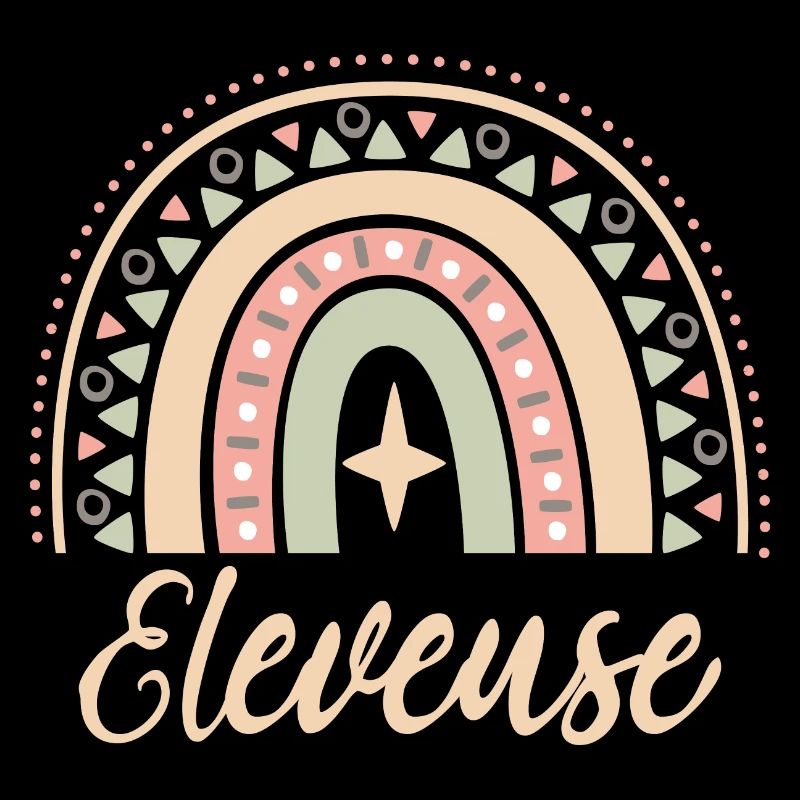 Cadeau Eleveuse. Boho Rainbow éleveuse. Éleveuse.