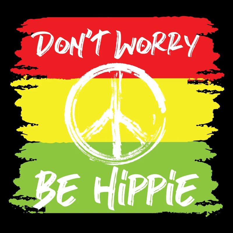 Hippie Karneval Kostüm Geschenk Peace