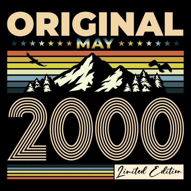 Original 2000 Jahrgang 2000 24. Geburtstag 2000