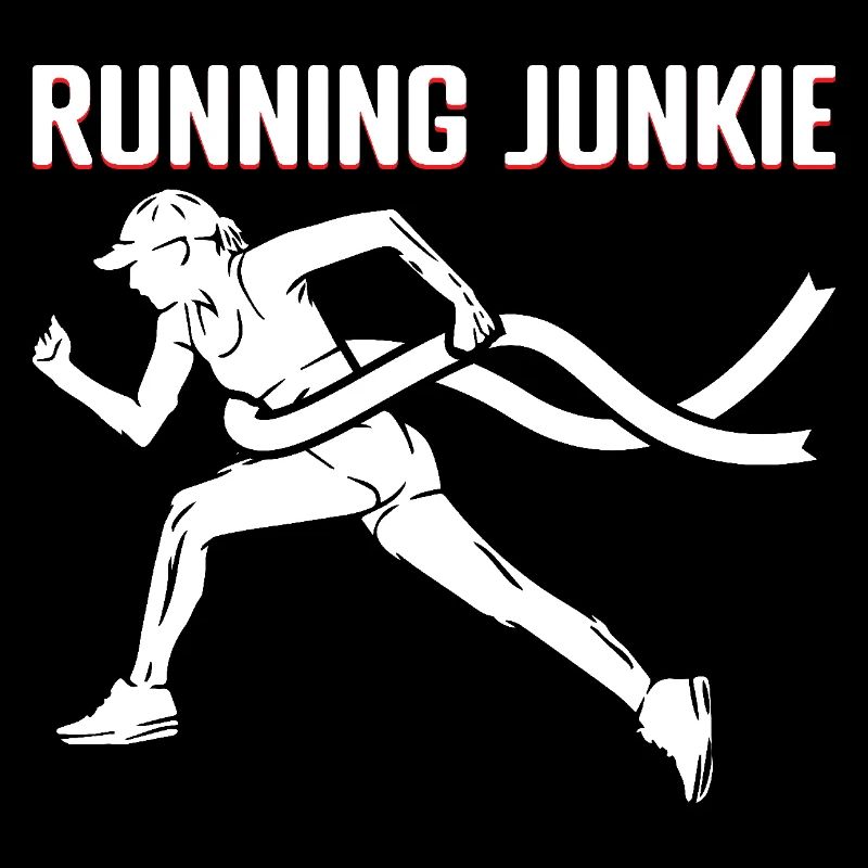 Marathon Runner Running Junkie Gift