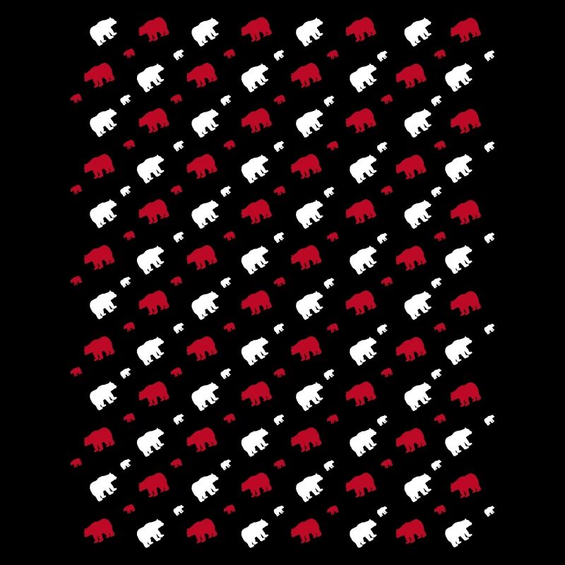 Rouge et ours blanc