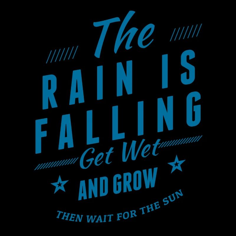 The Rain is falling