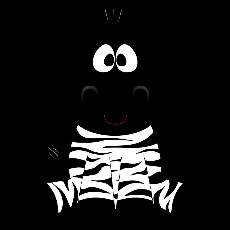 Süßes Zebra-Motiv!