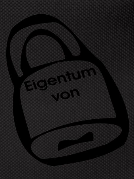 Vorhängeschloss Eigentum