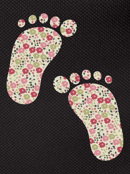 pink liberty footprints
