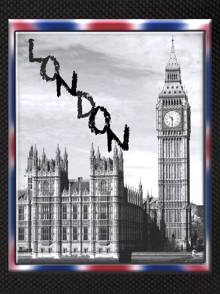 London Big Ben Union Jack