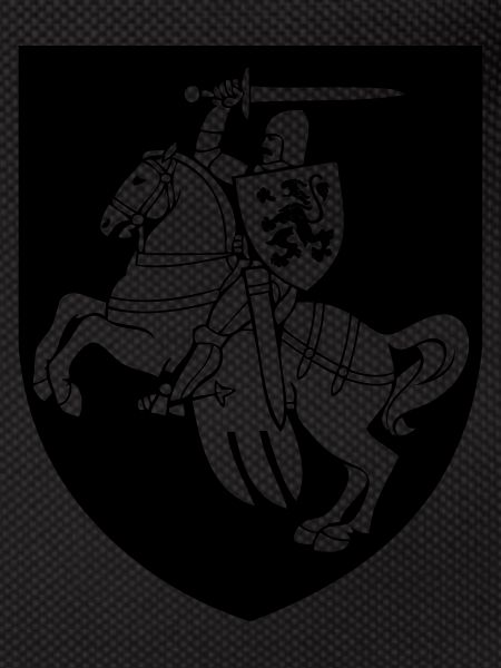 Ritter mit Schild - Wappen