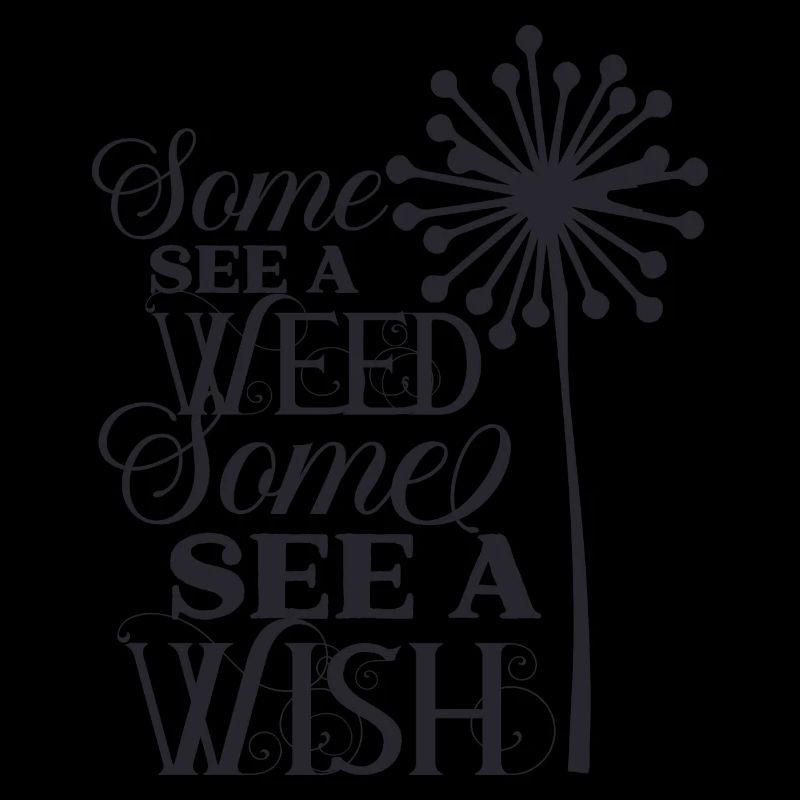 Einige sehen ein Unkraut einige