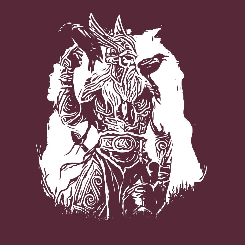 Vikings with ravens