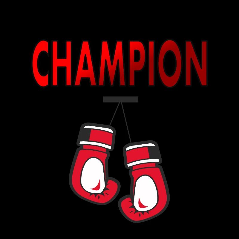 Matcher de boxe Je suis le champion de boxe boxe match cadeau