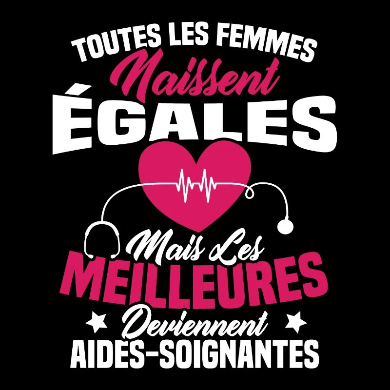 Les meilleures femmes deviennent aides-soignantes