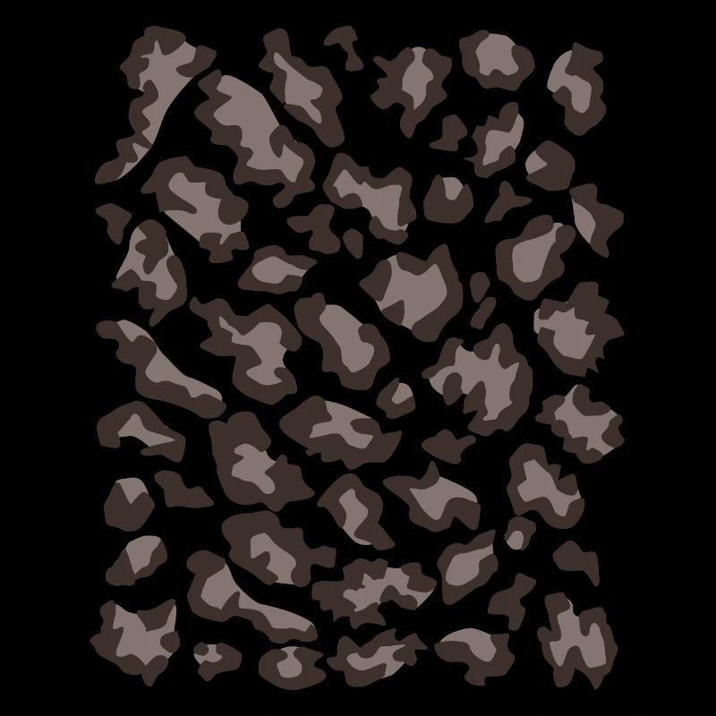 Snow leopard pattern dark