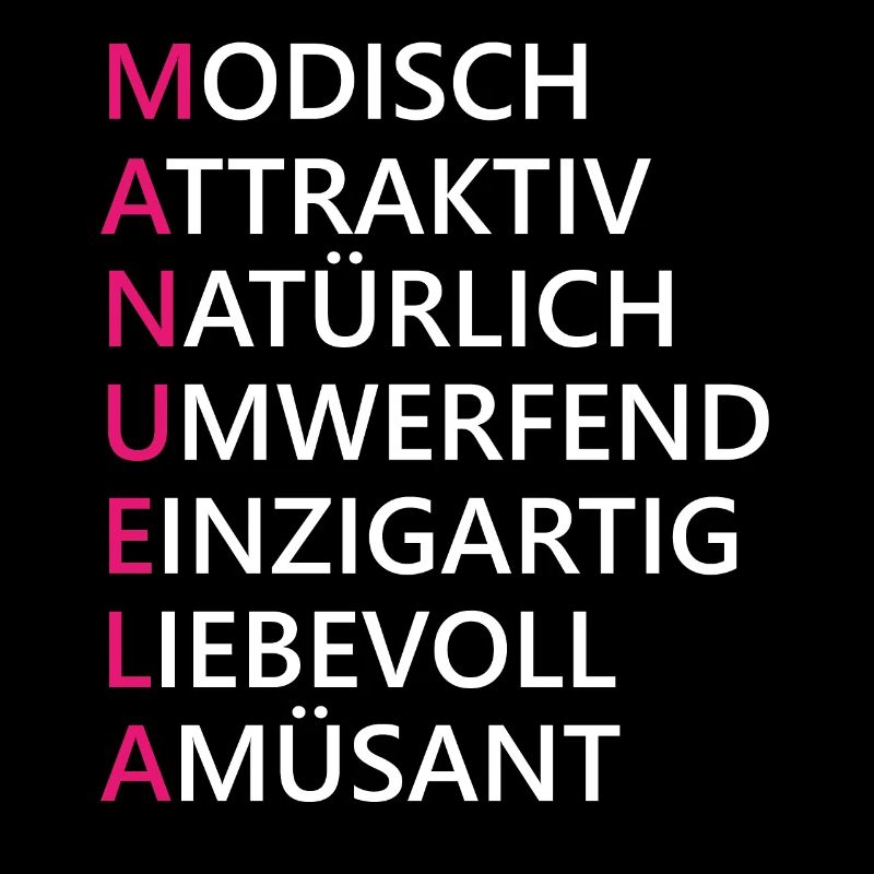 Manuela Name Geschenk