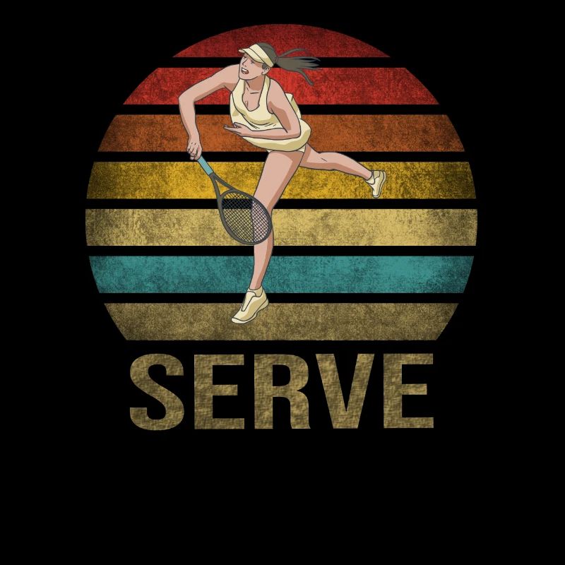 Tennis Player Let's Play Serve Served Sunset