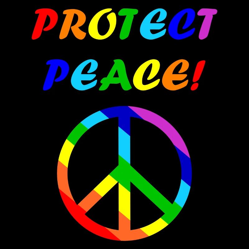 protect peace border black