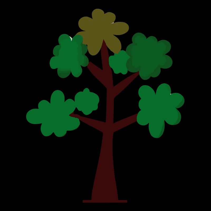 Tree Plant Illustration Drawing Gift Idea