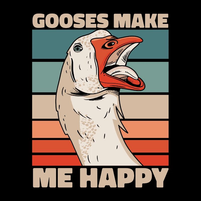 Gans Tier Vogel Gänse